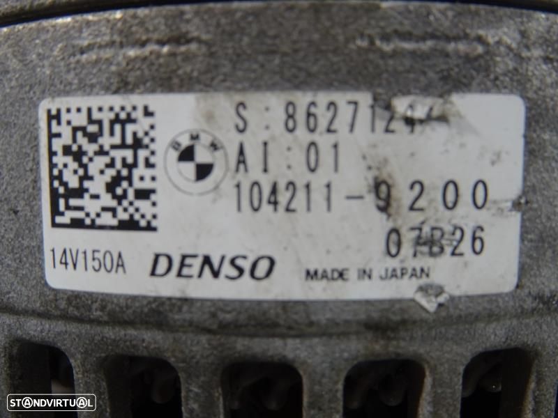 Alternador Bmw X1 (F48)  8627124 / 104211 9200 / 1042119200 - 7