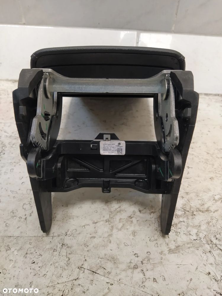 VW TIGUAN II PODŁOKIETNIK TUNEL ŚRODKWY SCHOWEK UCHWYT ROLETA NA KUBKI NAPOJE ORYGINAŁ - 4