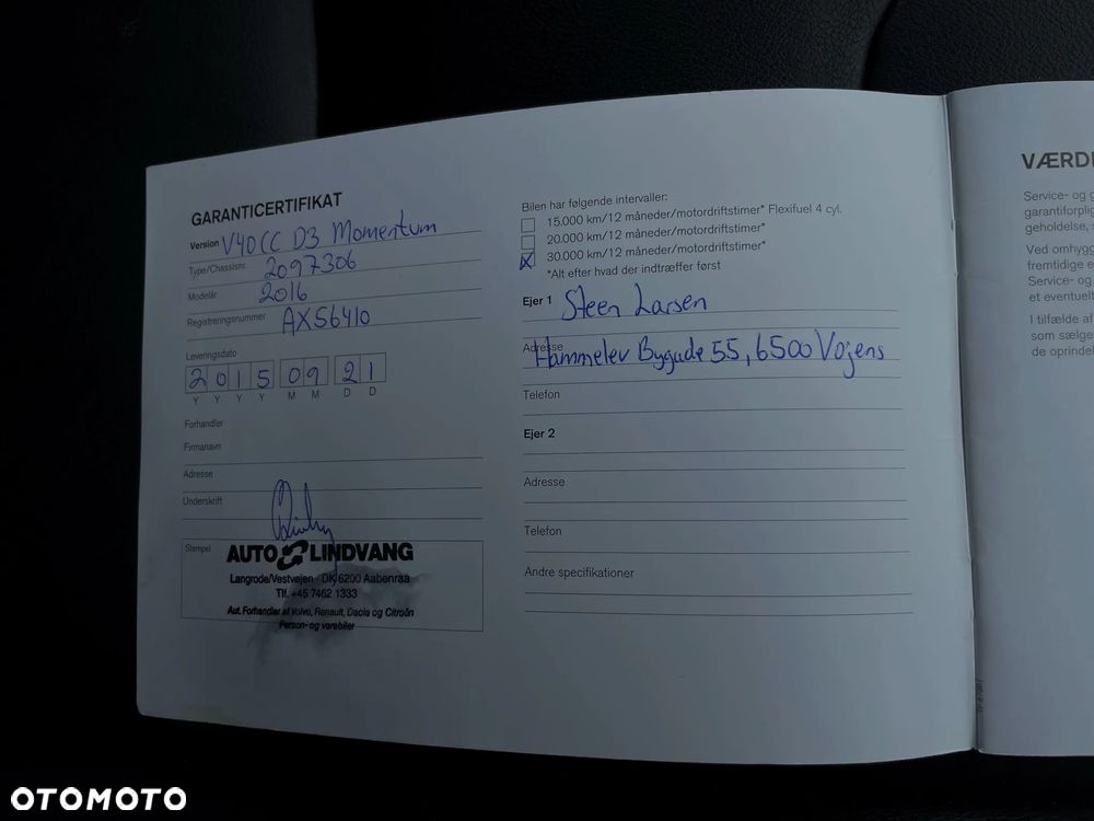 Volvo V40 Cross Country D3 Momentum - 37