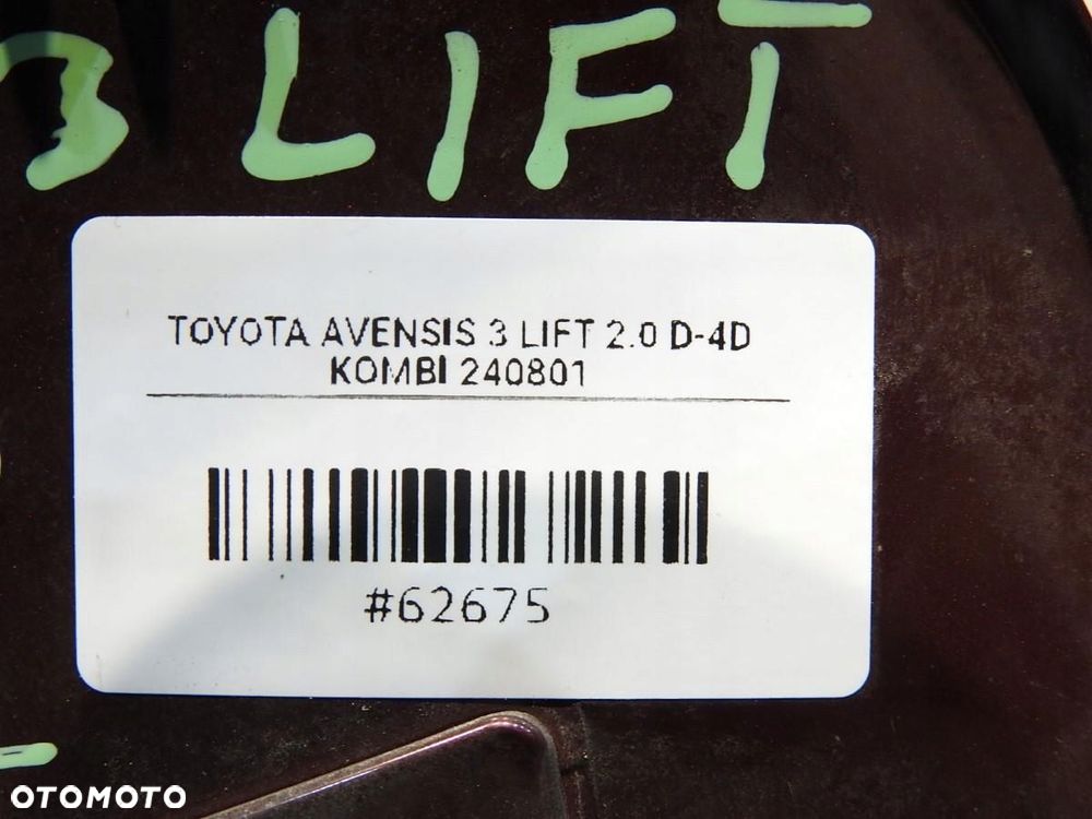 SPOJLER KLAPY TYŁ 3Q7 TOYOTA AVENSIS III T27 LIFT KOMBI 76085-05060 - 4