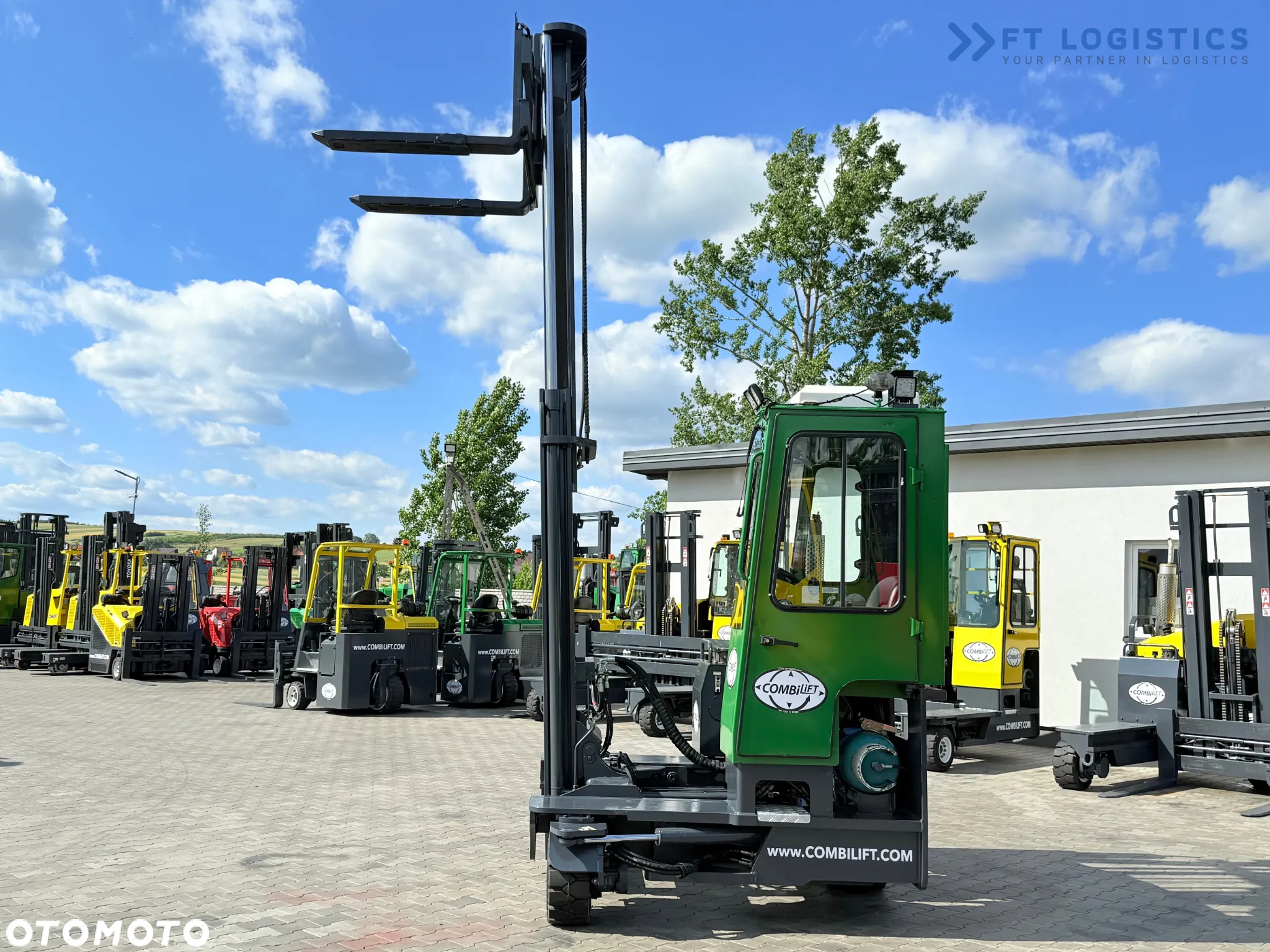 Combilift C3500 / DUPLEX 4100MM / GAS / WYSUWNE WIDŁY / KABINA / OGRZEWANIA + KLIMATYZACJA / JAK NOWY - 26
