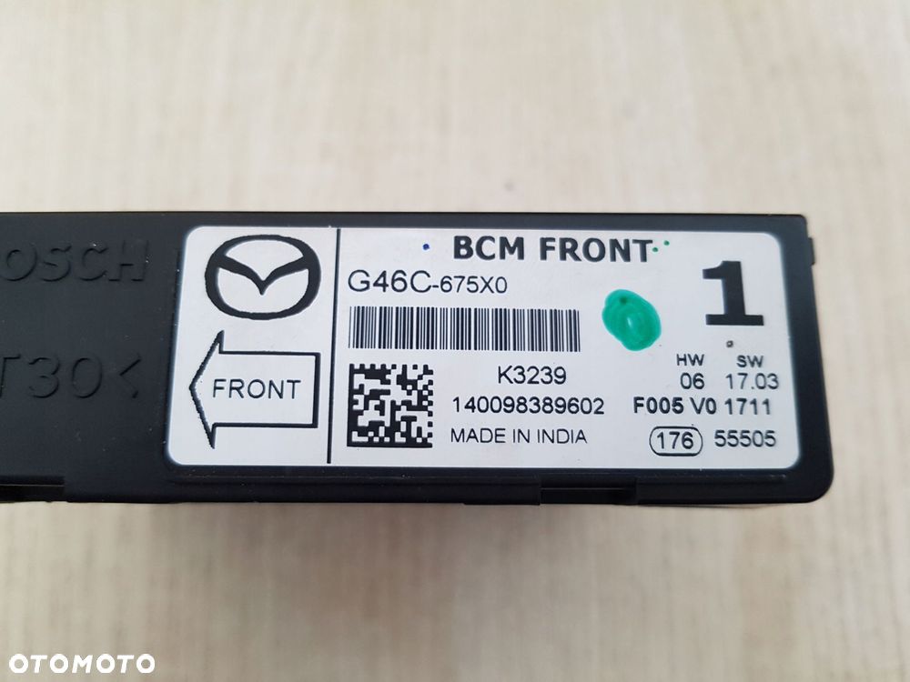 mazda cx moduł bmc -f c sterownik komputer g4yc-67-5xx - 4