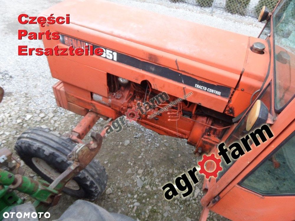 Renault 651 części, skrzynia biegów, oś - 4