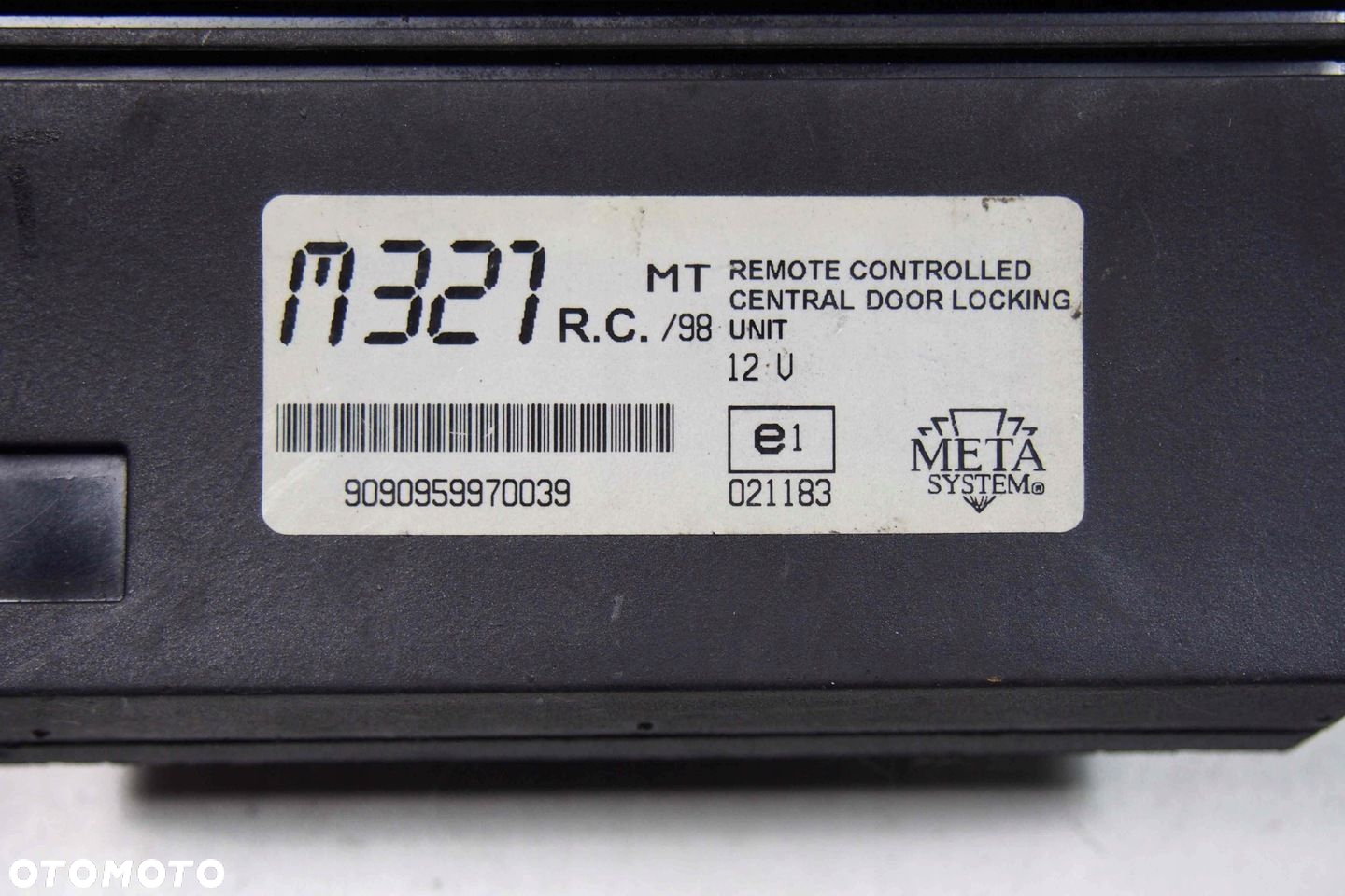 MODUŁ CENTRALNEGO ZAMKA 9090959970039 MASERATI 3200GT 98 - 2