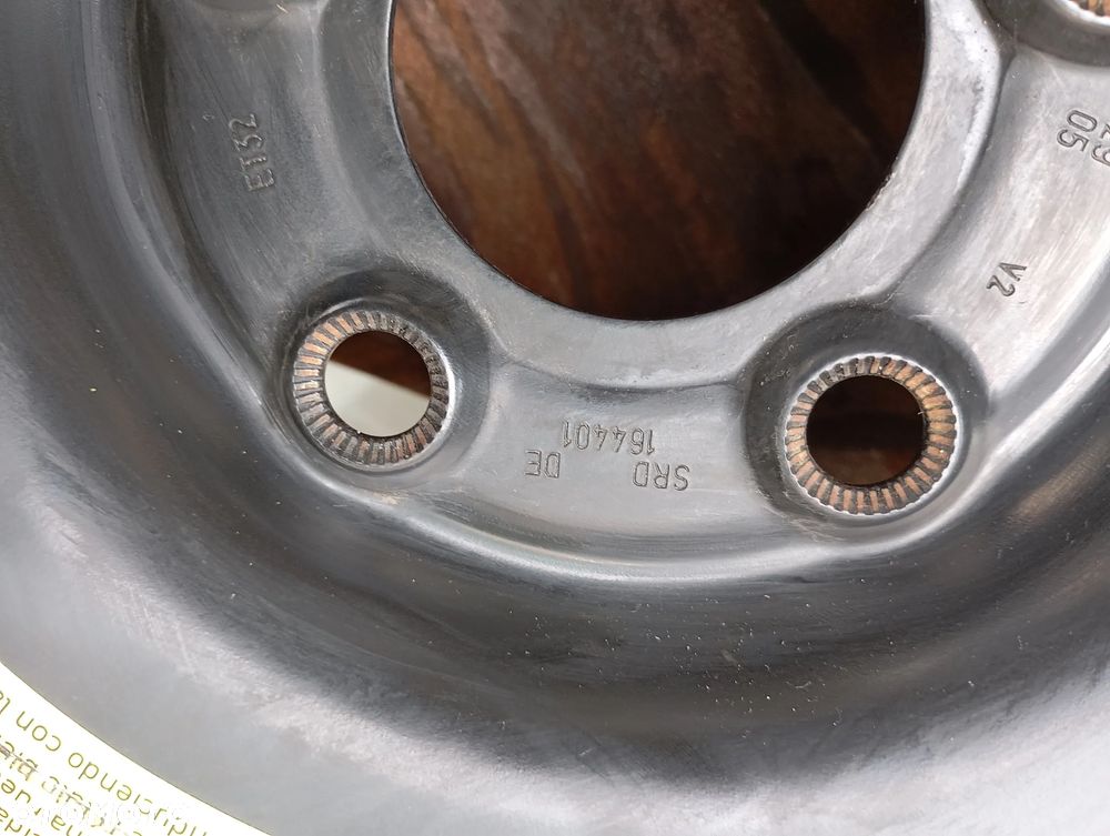 1474. Koło Zapasowe Dojazdowe 125/90 R16 5x112 66,6 MM Mercedes ABC-Klasa 1694000802 -Gwarancja Wysyłka - 6