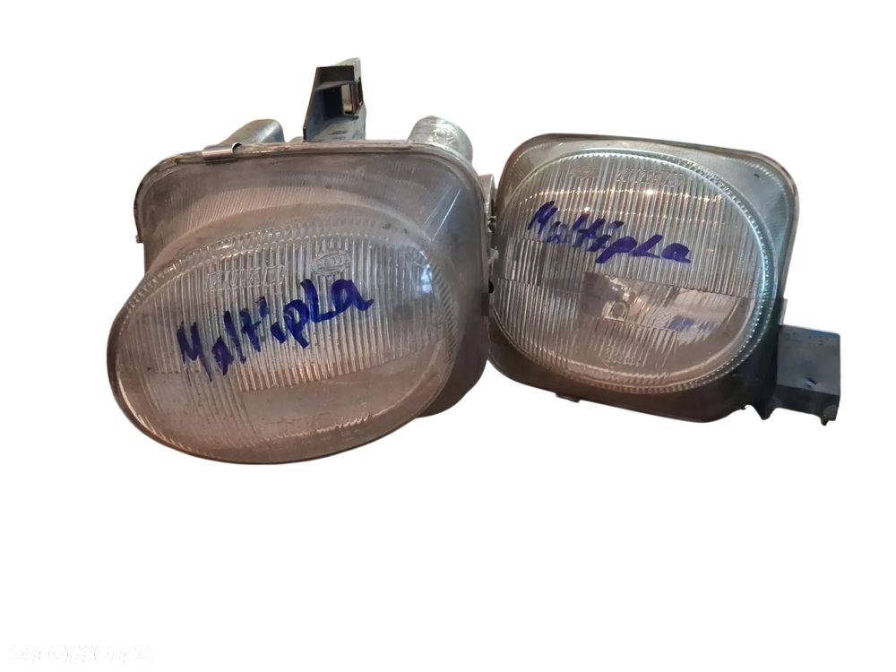Reflektor Reflektory Lampa Lampy Przód LEWA PRAWA Przednie FIAT MULTIPLA - 1