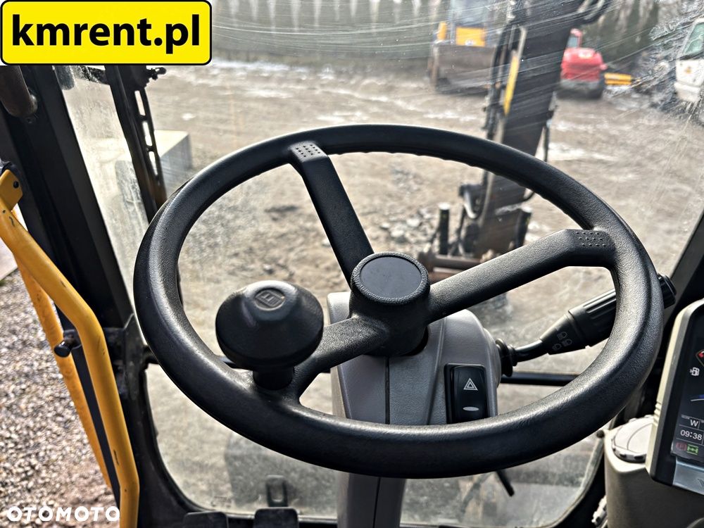 Volvo EW 140 D KOPARKA KOŁOWA GŁOWICA OBROTOWA ZE SZCZYPCAMI 2012R | Volvo ew160 , komatsu pw148 , JCB 145 175 , cat 313 316 , mecalac 15mwr - 24