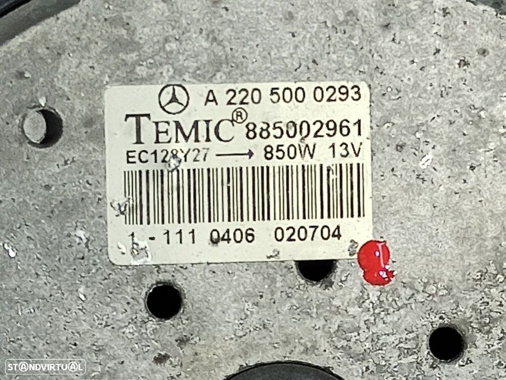 ELETROVENTILADOR MERCEDES CLASE S (W220) BERLINA 320 CDI (220.026) - 6