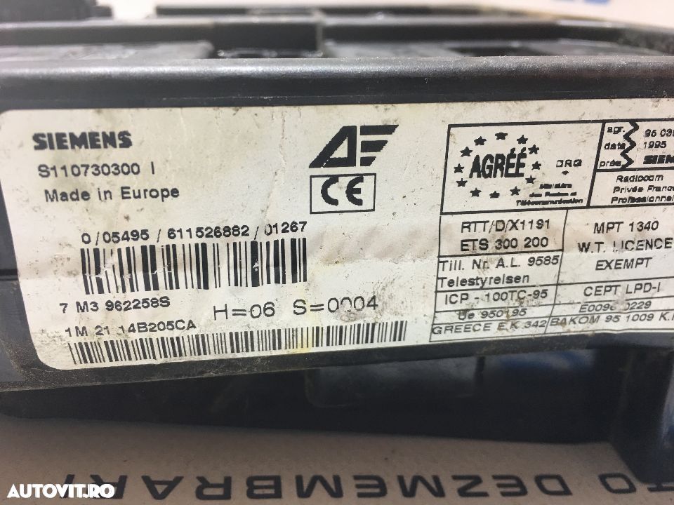 Panou sigurante Volkswagen Sharan 1995 - 2010 COD : 1M 21 14B205CA / 1M2114B205CA - 2