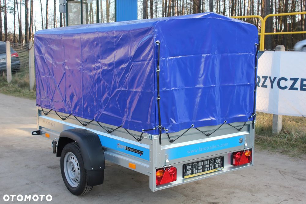 Faro Przyczepa PONDUS 236x125 burty, LEKKA 750kg, DUŻY WYBÓR - 3