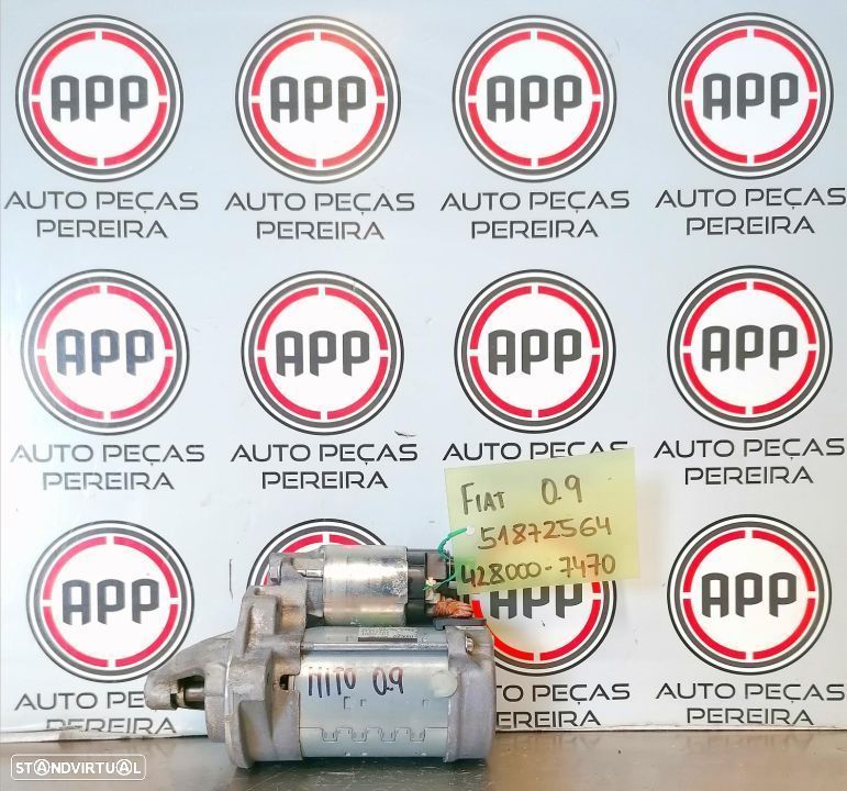 Motor de arranque Alfa Romeu, Fiat 0.9 Twinair, referência  51872564, 428000-7470. - 1