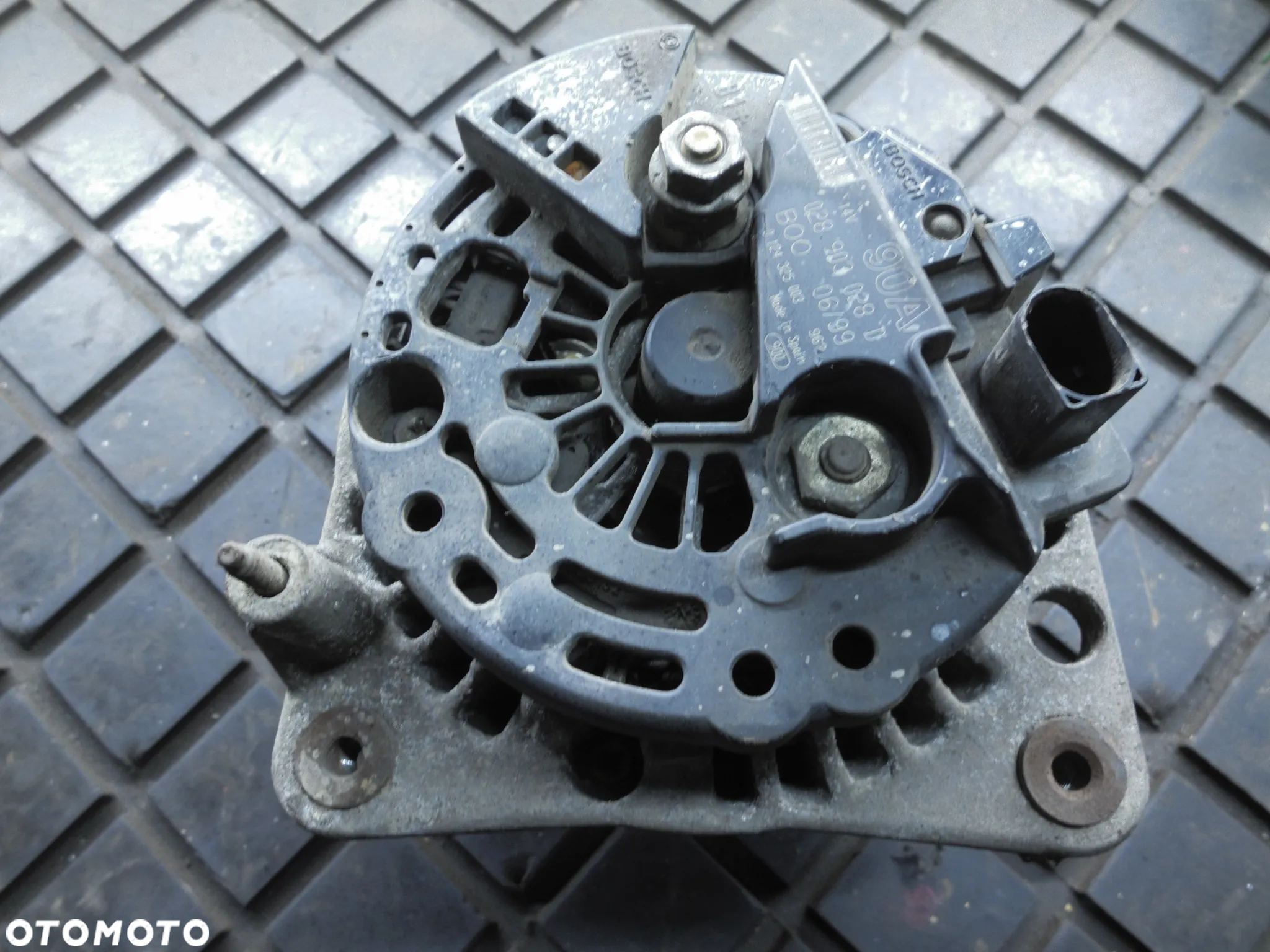 VW AUDI SEAT SKODA 1.4 1.6 ALTERNATOR 028903028D 90A BOSCH ORYGINAŁ POSIADAM 7SZT - 6