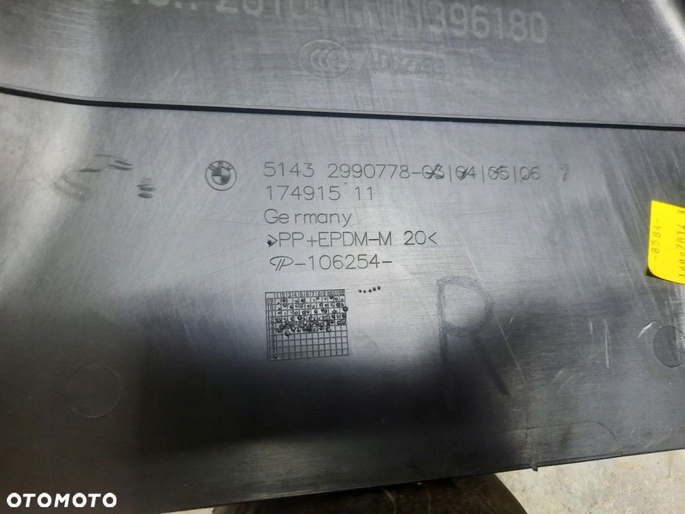 BMW X1 E84 OSŁONA SŁUPKA PRAWA ŚRODKOWA 2990778 - 3