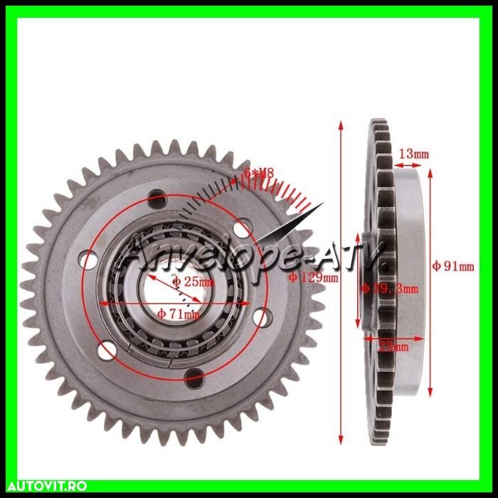 Bendix LINHAI 300 400 Rulment Unisens 275 260 Frai Pornire LINHAI 250 - 6