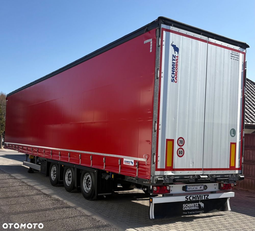 Schmitz Cargobull Mega Oś Podnoszona Nowe Opony Jak Nowa - 3