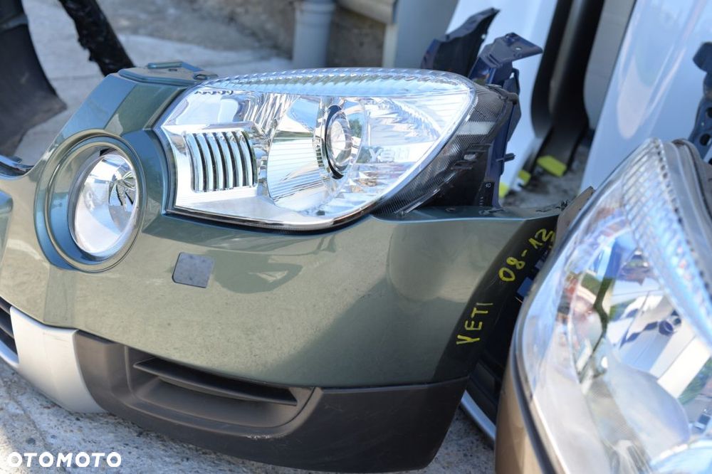 MASKA ZDERZAK BŁOTNIK PAS LAMPA SKODA YETI 2008- - 10