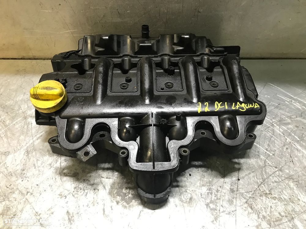 TAMPA DAS VALVULAS / COLECTOR COLETOR ADMISSÃO RENAULT 2.2DCI 2.5DCI 8200239705 - 1