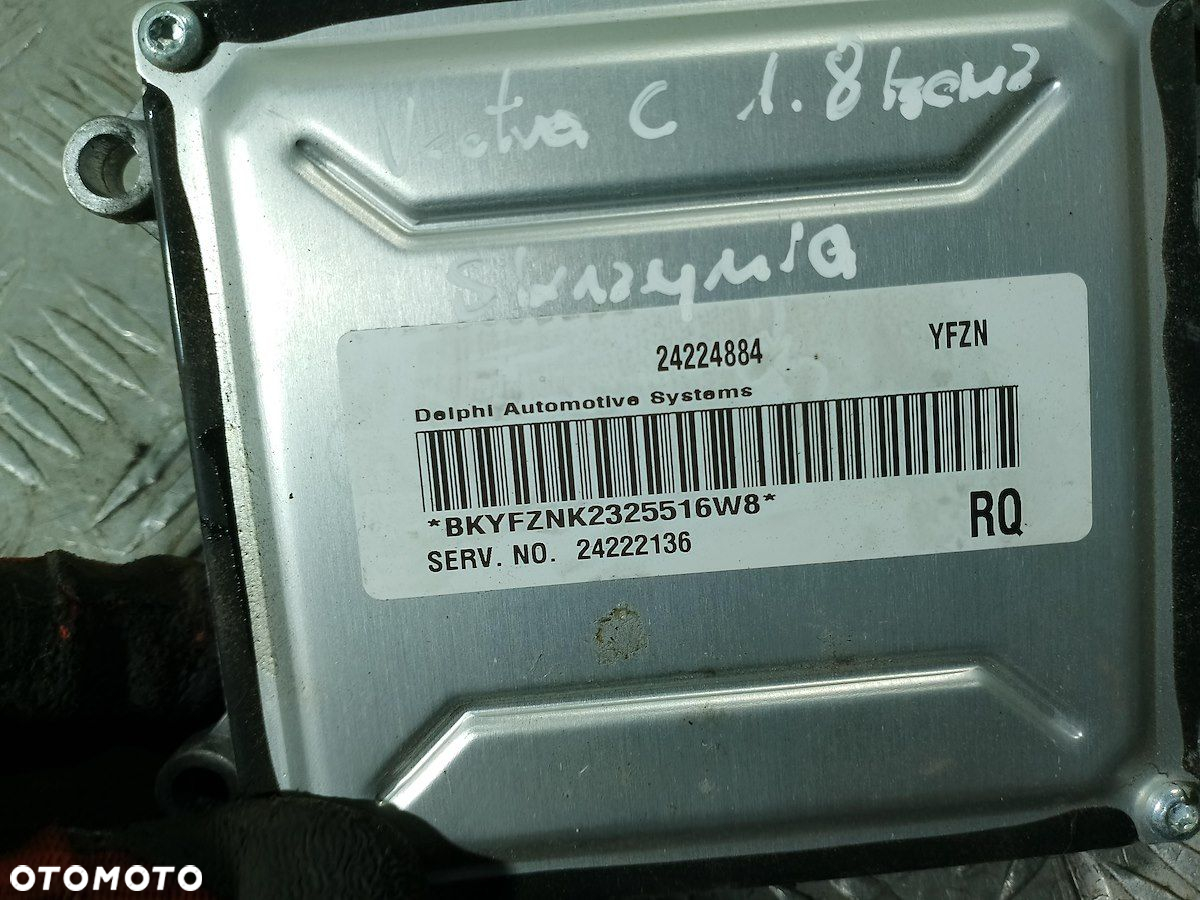 STEROWNIK SKRZYNI BIEGÓW OPEL VECTRA C 24222136 - 2