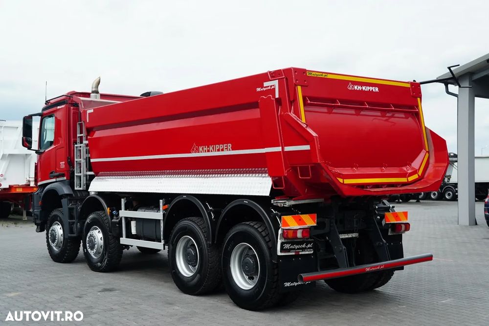 Mercedes-Benz AROCS 4145 / 8x8 / BASCULATOR SPATE / KH-KIPPER / EURO 6 - 10