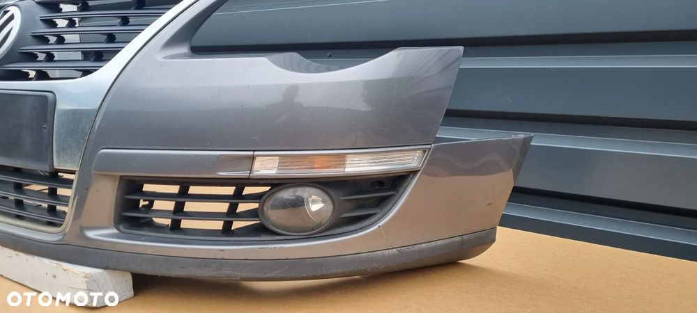VW PASSAT B6 2005- Zderzak przód oryginał MB181 - 6