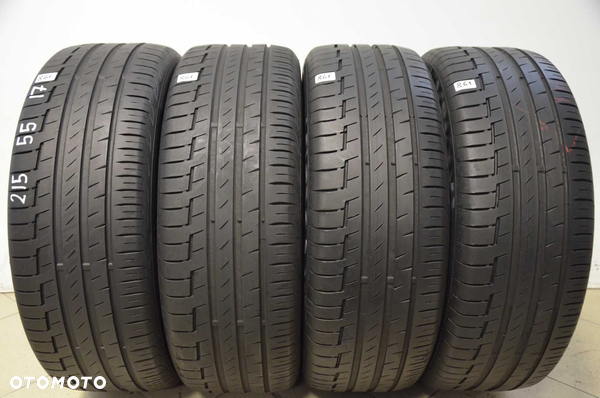 ROK 2021, 215/55 R17 Continental PremiumContact 6 Komplet nr861