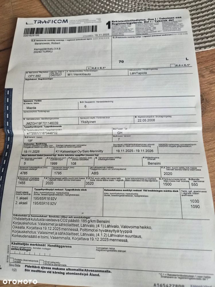 Mazda 6 2.0 Exclusive - 12