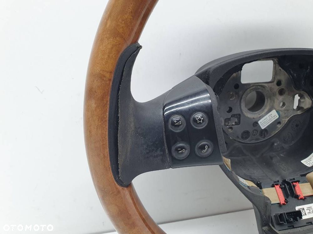 KIEROWNICA MULTIFUNKCJA VW PASSAT B6 DREWNO DREWNIANA 3C0419091K ORYGINAŁ - 5