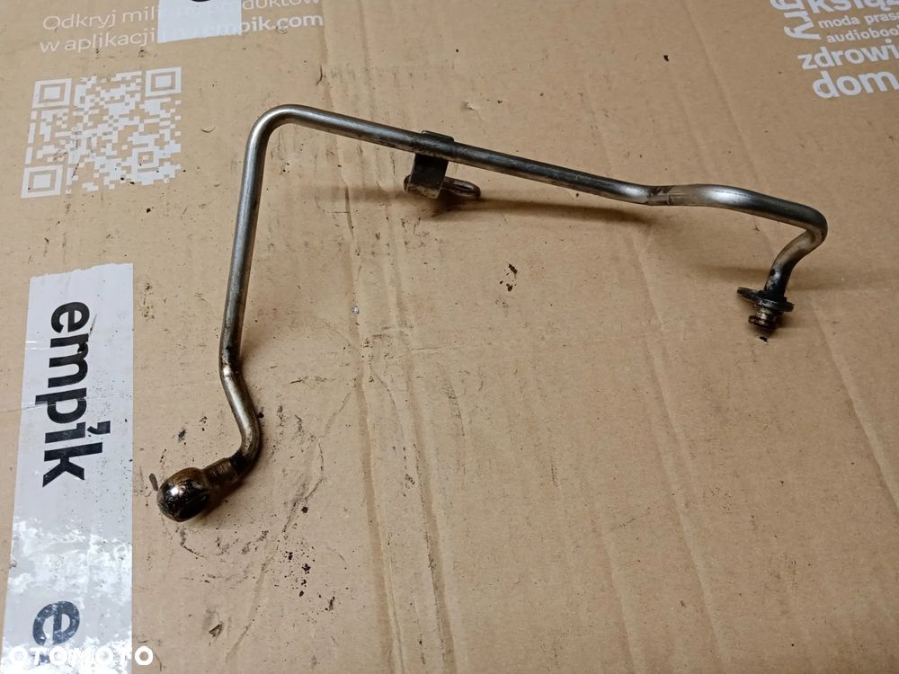 Przewód rurka smarująca dopływu oleju olejowa turbiny VW Golf VI 6 1.2 TSI 03F145140E - 5