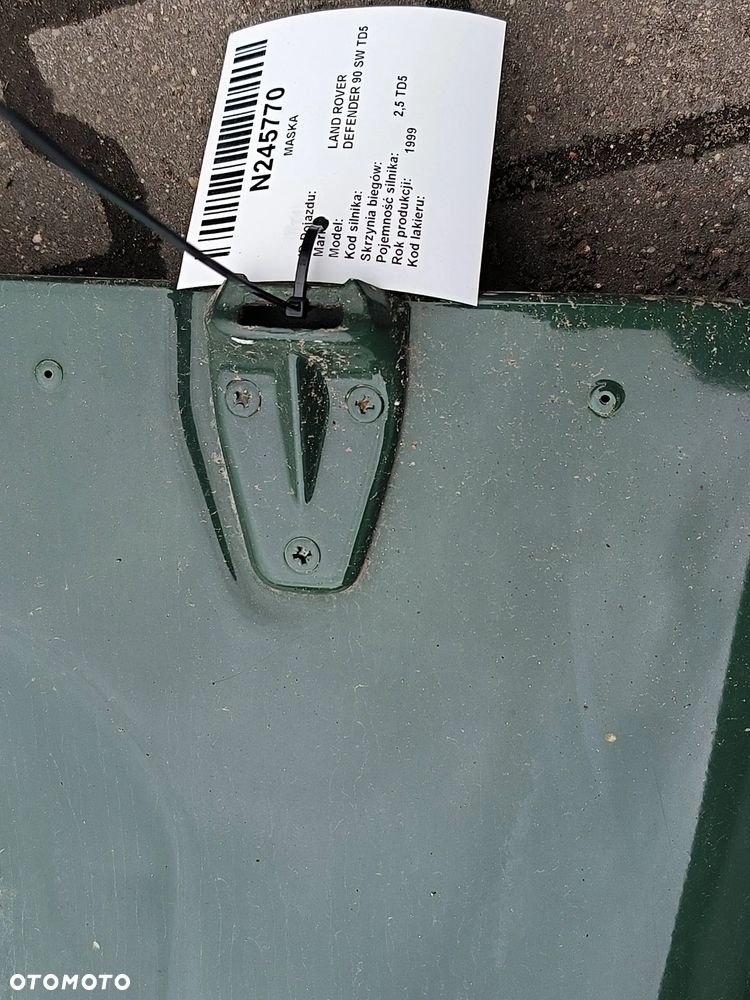 Maska Land Rover Defender 90 1999 2.5 TD - 5