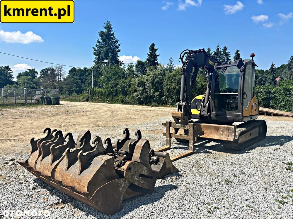 Mecalac 8 MCR MINI-KOPARKA 2019R | MECALAC 6 MCR, JCB 8065 8080 8085 85 Z VOLVO ECR 88, CAT 308, 307 , BOBCAT 80 KOMATSU PC 88 - 11