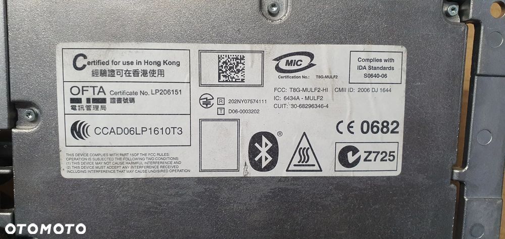 Moduł sterownik bluetooth BMW 3 E91 9178898 - 5
