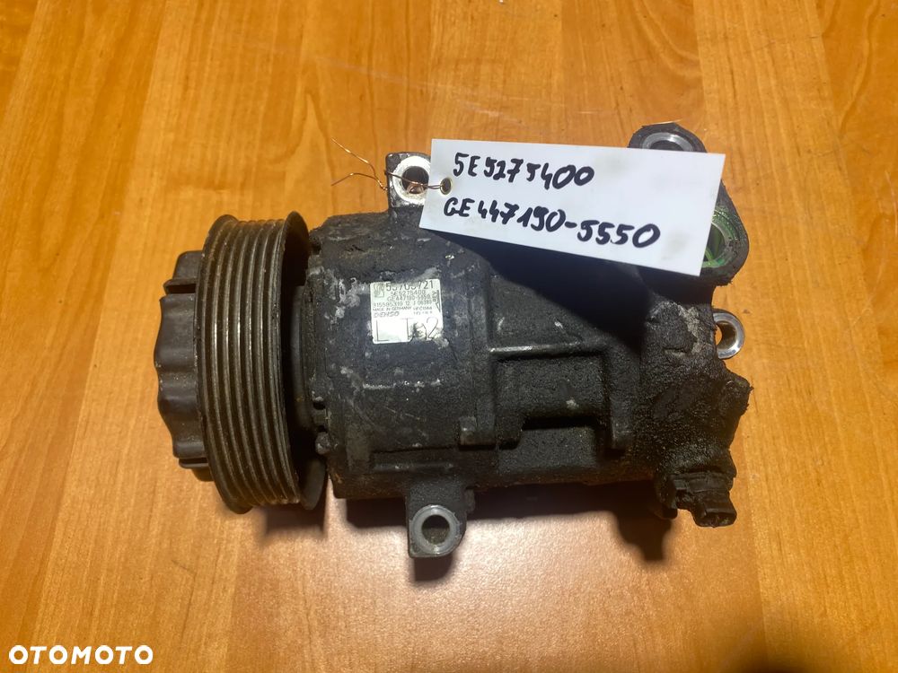 SPRĘŻARKA KLIMATYZACJI OPEL CORSA D 55703721 GE447190-5550 5E5275400 - 1