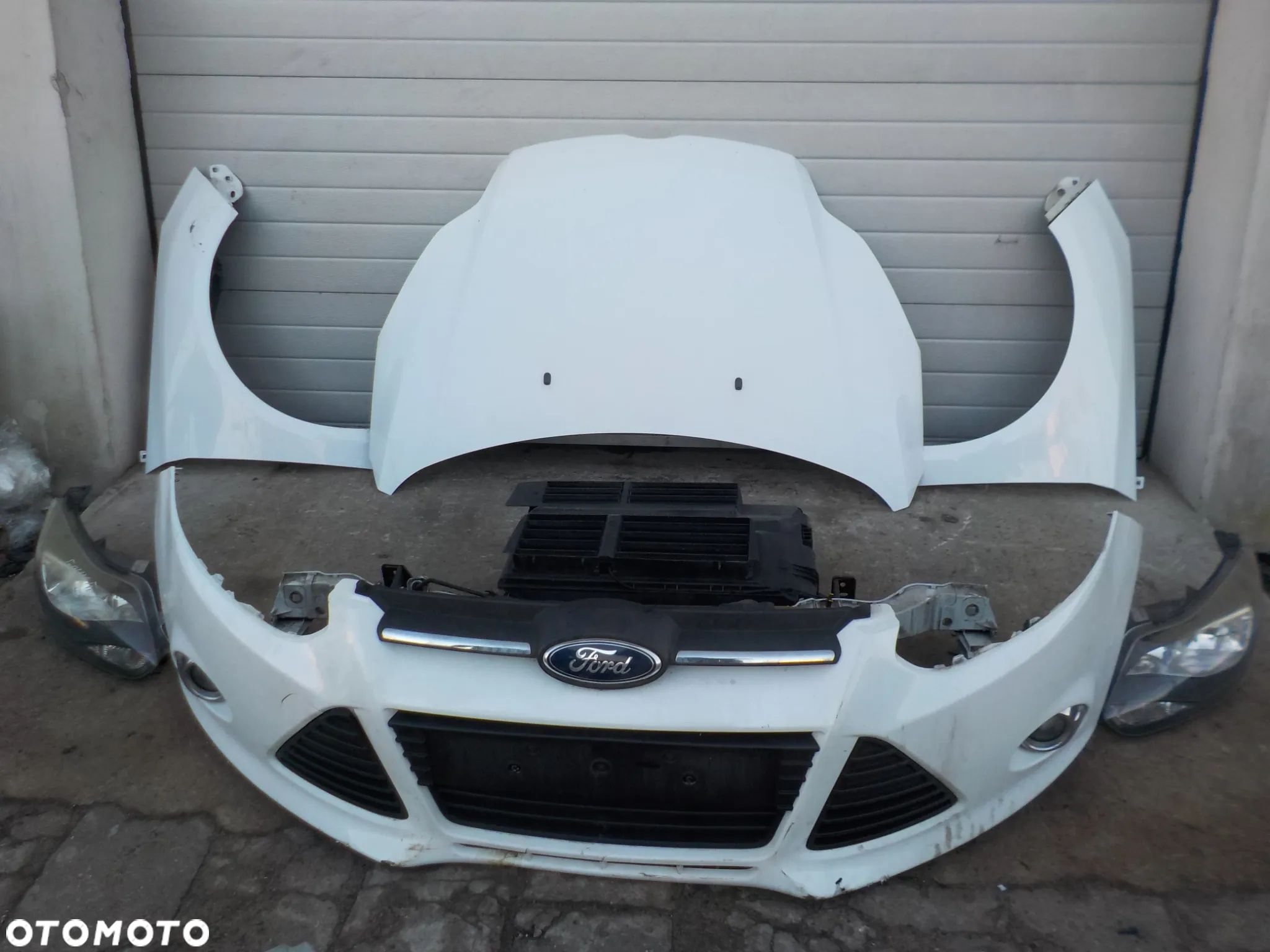FORD FOCUS MK3 1.6 TDCI PRZÓD MASKA ZDERZAK BŁOTNIKI 5B - 1