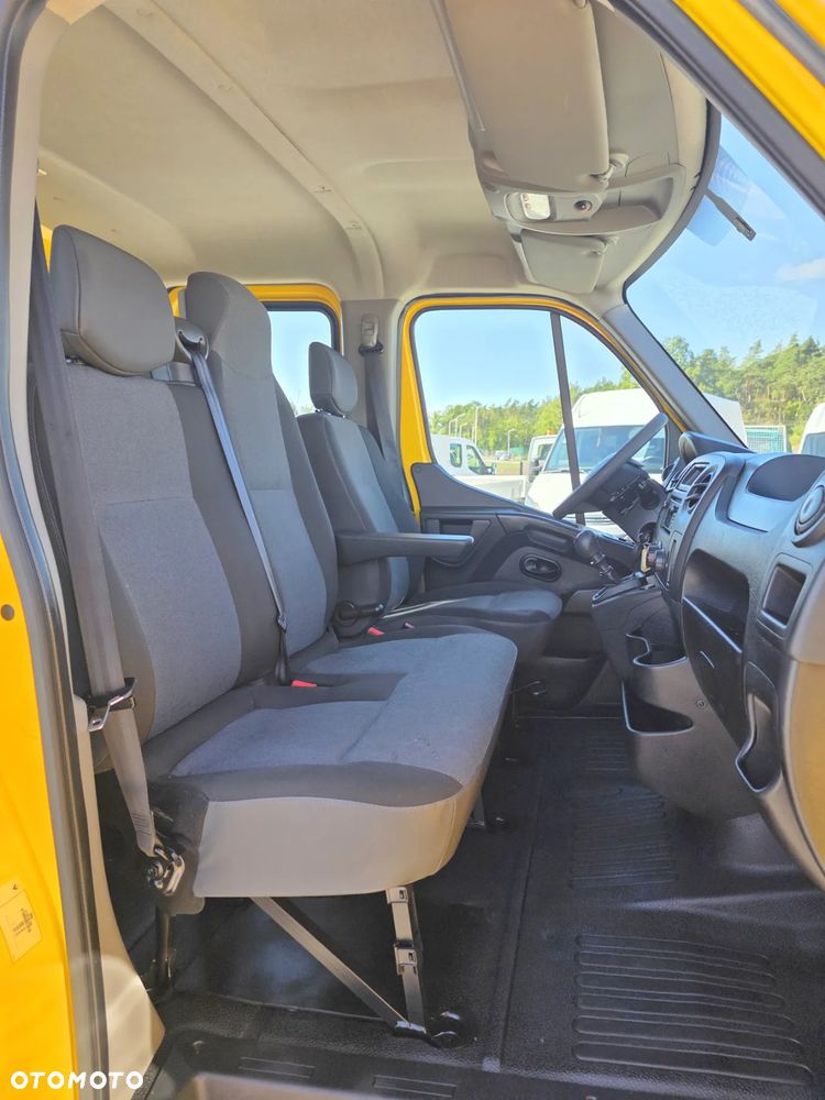 Renault MASTER 2,3 DCI 145 KONNA DOKA BRYGADÓWKA 7 OSOBOWA 3,3M SKRZYNIA KLIMA WEBASTO 162T/KM PRZEBIEGU GWARANCJA BLIŻNIAKI DO 3,5T - 20