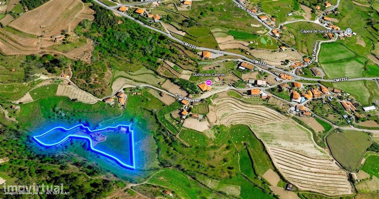 TERRENO RÚSTICO4.000m2 para "Off-Grid" junto á Ribeira do Zêzere Baião - Grande imagem: 3/28
