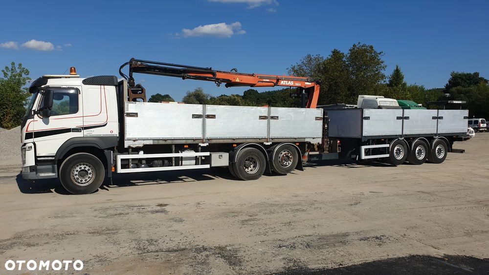 Volvo Volvo FM 460 / Zestaw Przyczepa Tandem / 6 X 2 / SKRZYNIOWY + HDS 2016 - 5