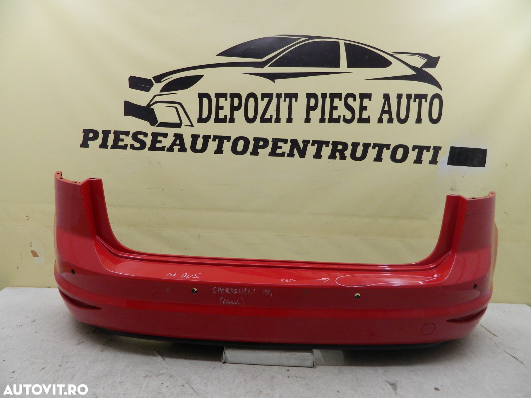 Bara spate VW Golf Sportvan, 2014, 2015, 2016, 2017, cod origine 510807421F. - 2