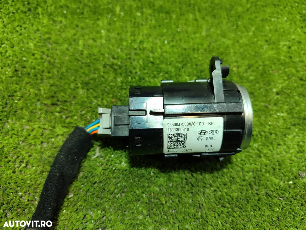 BUTON START / STOP KIA CEED GT-LINE 1.4 BENZINA 2019 COD OEM 43000-00200 / 93500J7500 / 2018-2021 - 4