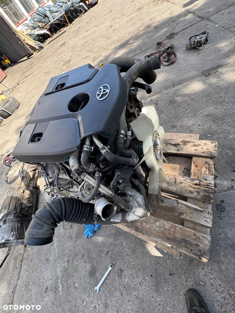 Toyota Hilux 8 VIII SILNIK 2.4 NISKI PRZEBIEG  2GDIA60SFC 2GD  2GD1A60SFC 2GD0541490 kompletny gwarancja - 11