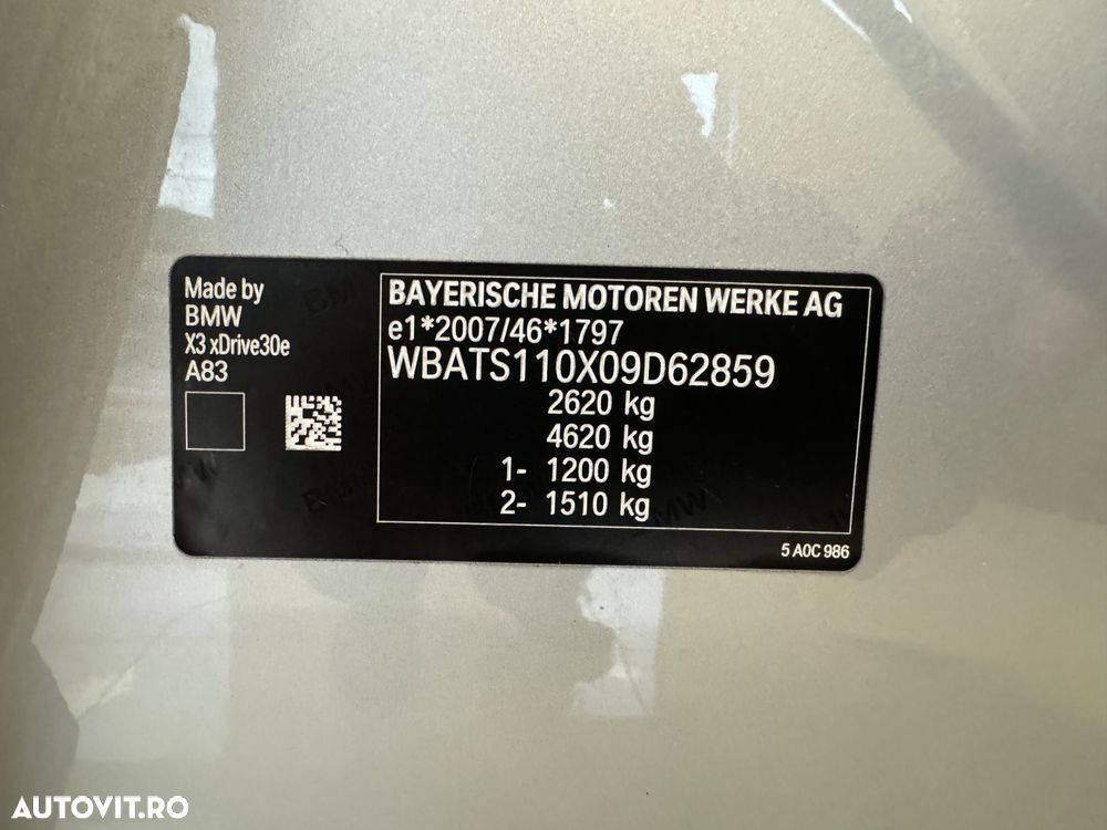 BMW X3 xDrive20i Aut. Luxury Line - 27