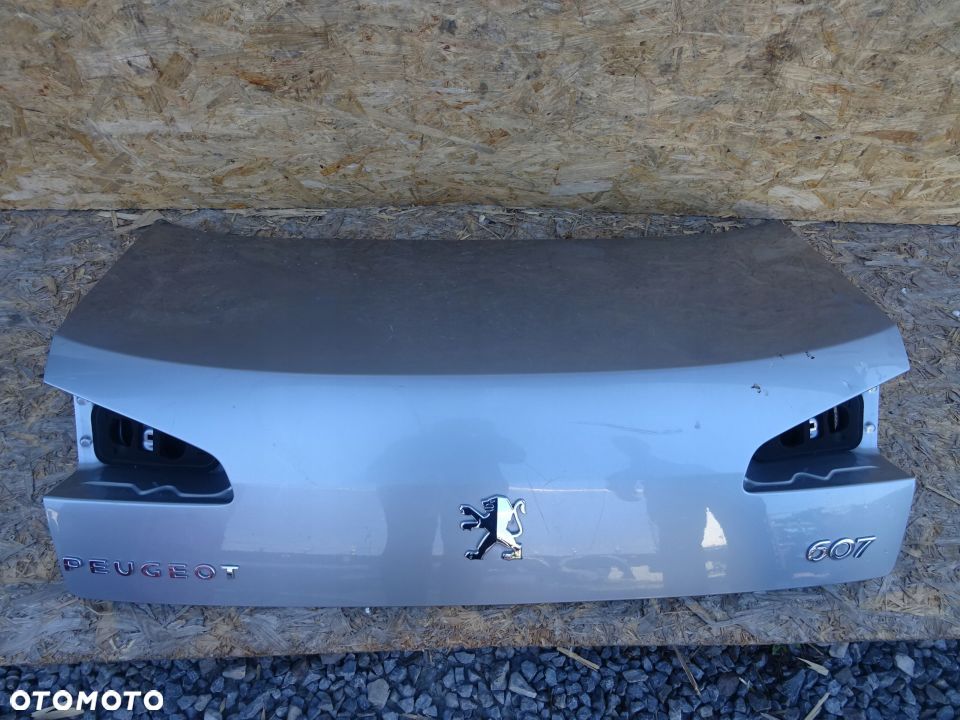KLAPA TYŁ PEUGEOT 607 SEDAN 2.2HDI 99- - 1