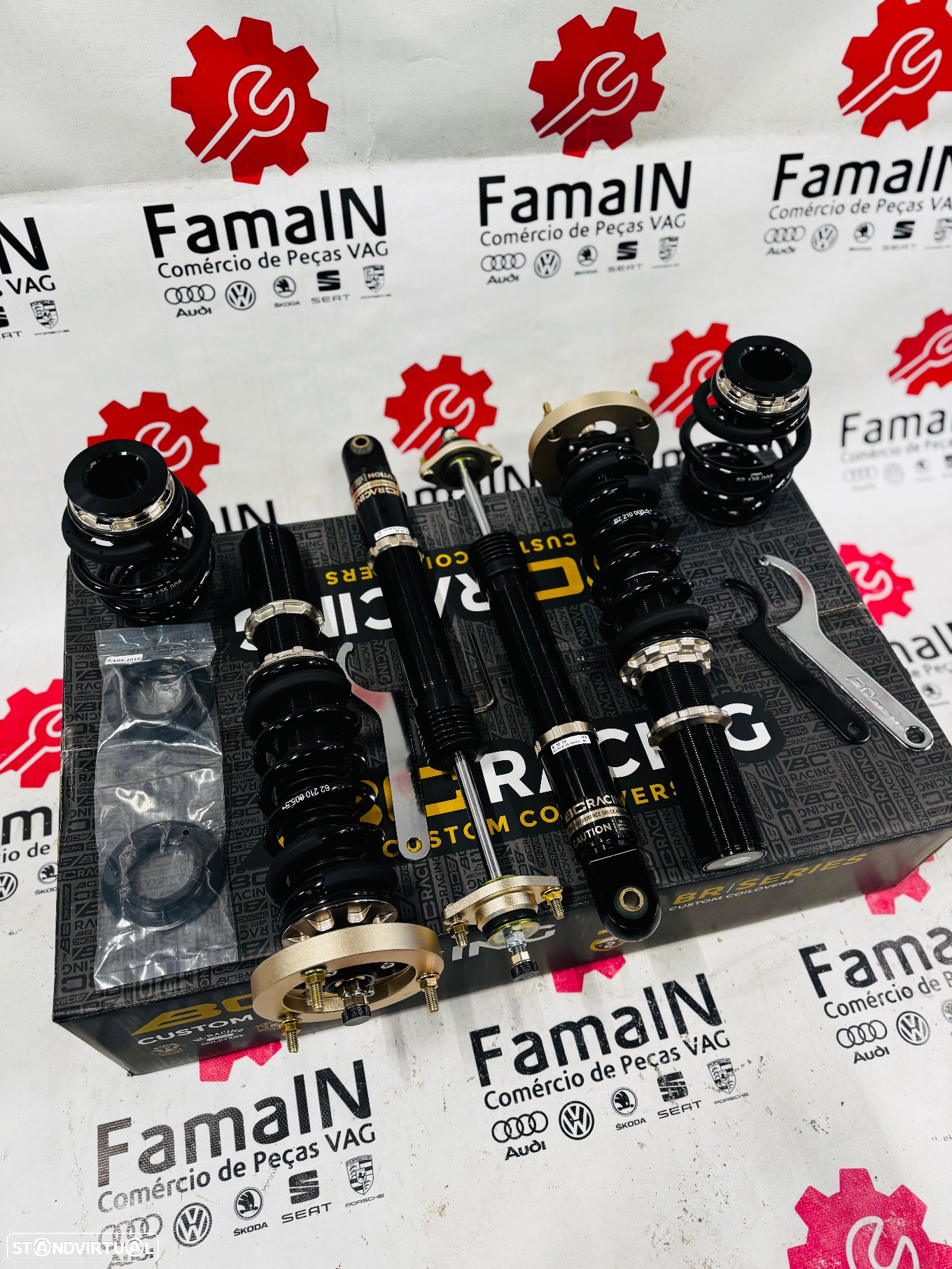 Kit Coilovers BMW E30/E36 BC RACING BR2025 - 2