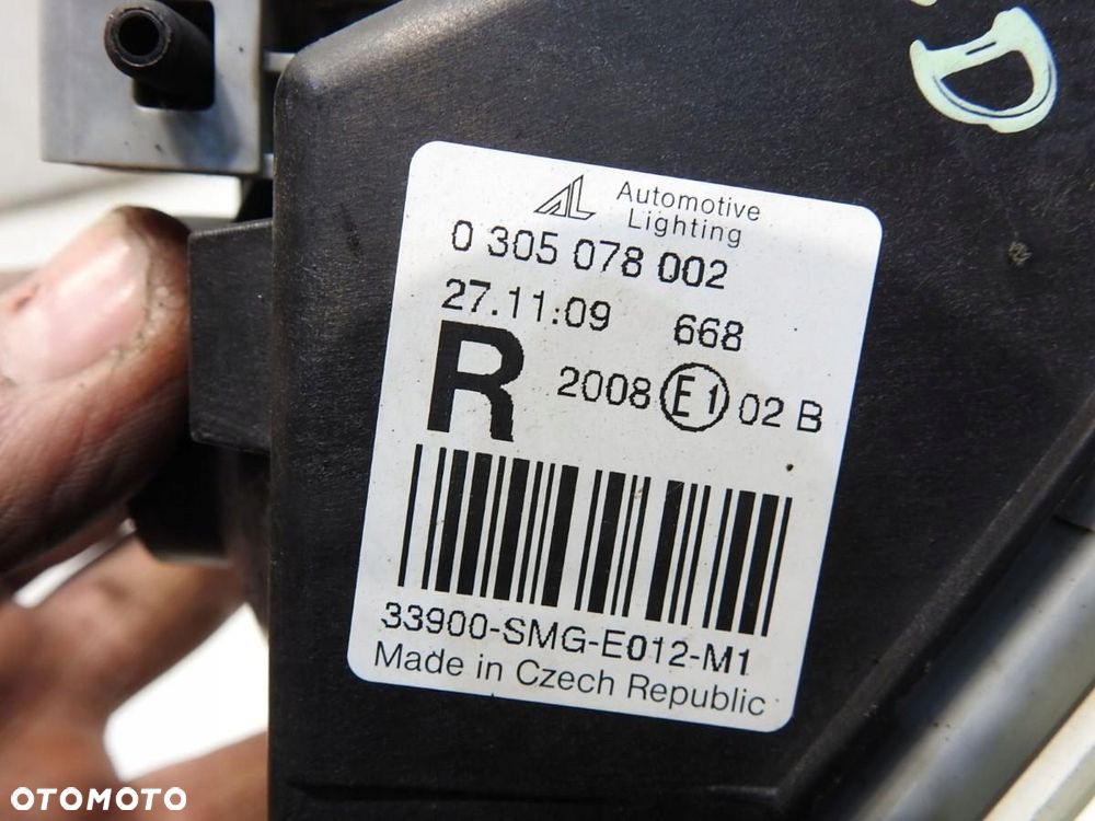 HALOGEN PRAWY HONDA CIVIC VIII 33900-SMG-E012-M1 - 5