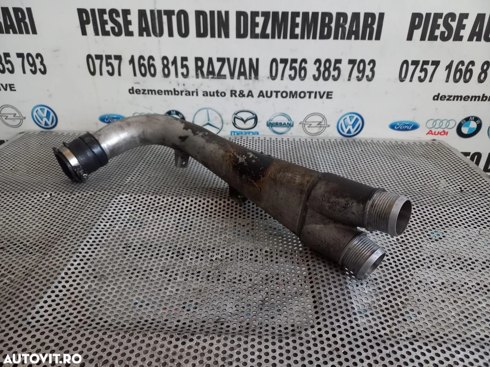 Conducta Intercooler Audi Q7 Vw Touareg 3.0 Tdi Cod 7LC Dezmembrez Audi Q7 3.0 Tdi Motor BUG Automa - 2