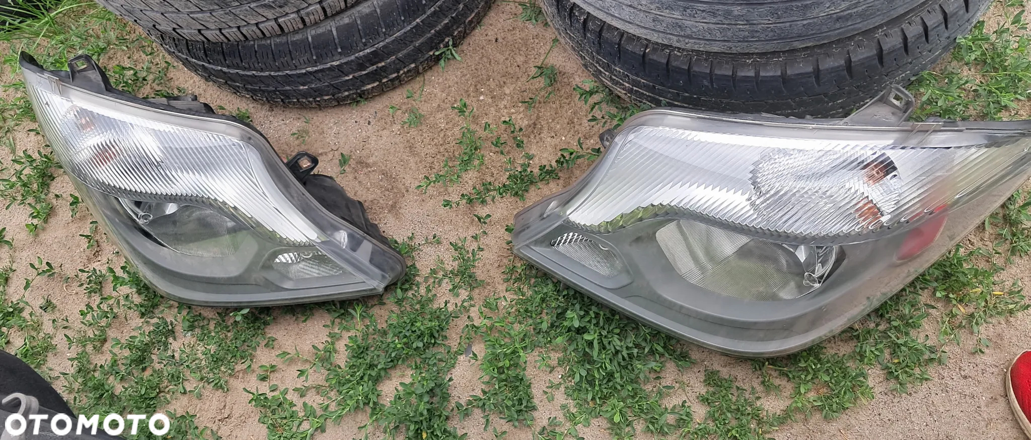 Kompletny Przód Biały Zderzak PDC Lampy Maska Błotniki Grill Pas itd.Mercedes Sprinter W906 Lift EUROPA - 5