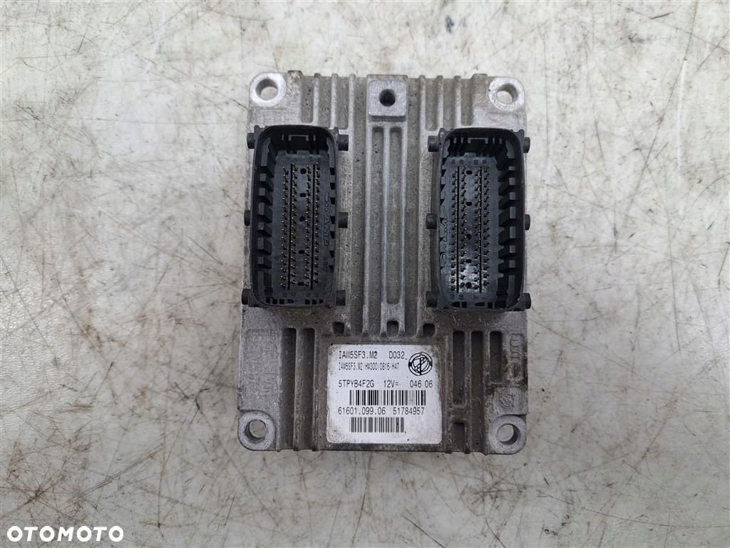 Komputer sterownik silnika Fiat Grande Punto 1.4 B 80KM 2005-2009 51784957 6160109906 - 1
