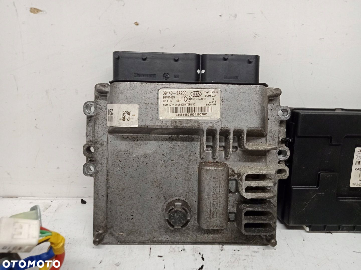 KIA RIO III LIFT 1,1 CRDI KOMPUTER STACYJKA ZESTAW 39140-2A200 2016R - 2