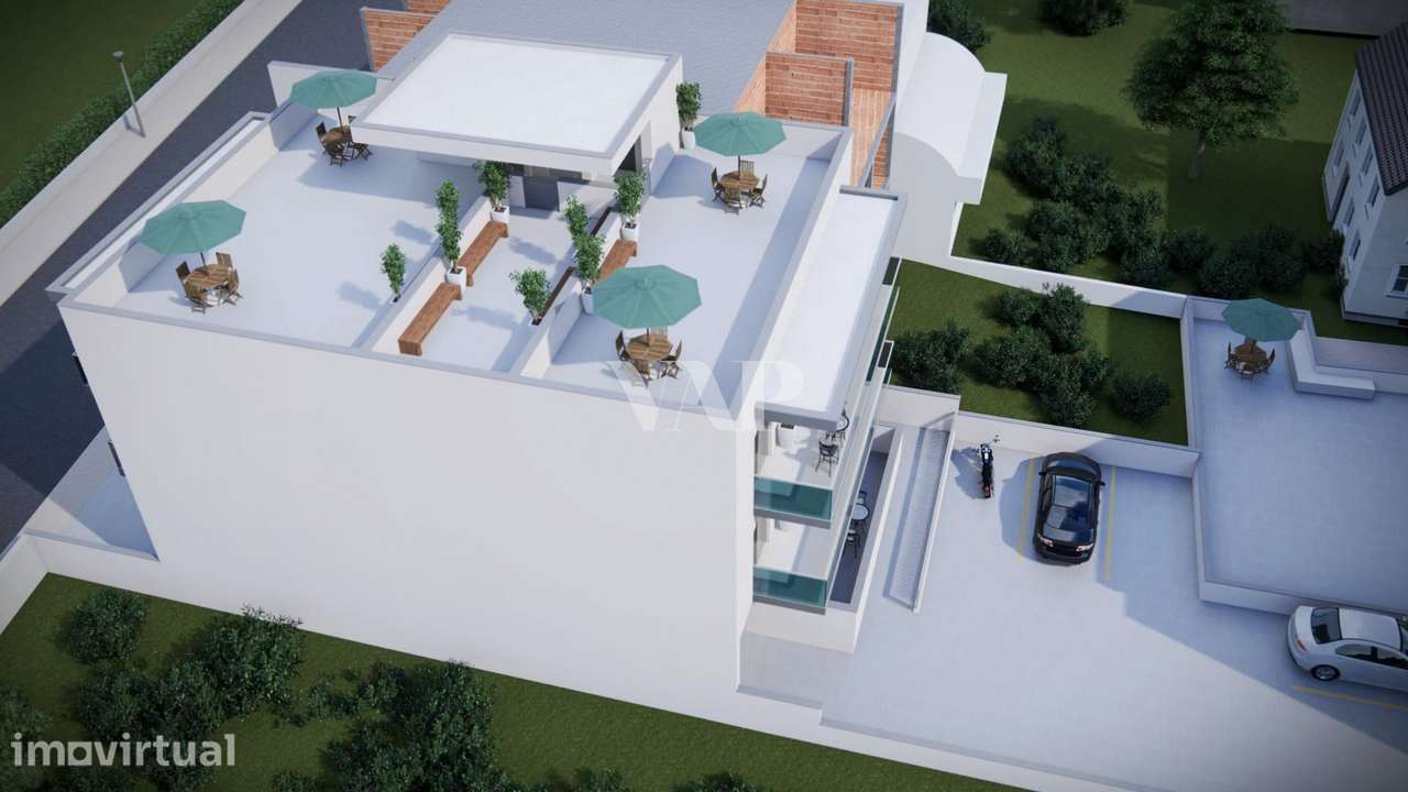 Apartamento T1 novo em fase final de construção no centro de Quarteira - Grande imagem: 4/7