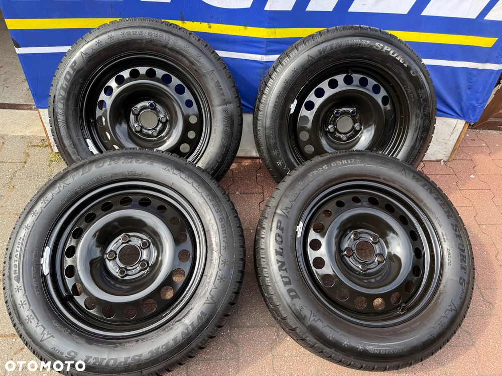 Zimowe koła stalowe 17 Ford Kuga - Dunlop Winter Sport 5 SUV 225/65 R17 - 1