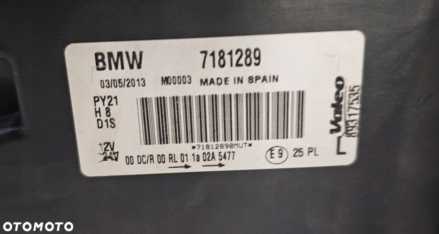 Lampa lewa BMW 1 E81 E82 E87 E88 7181289 - 4